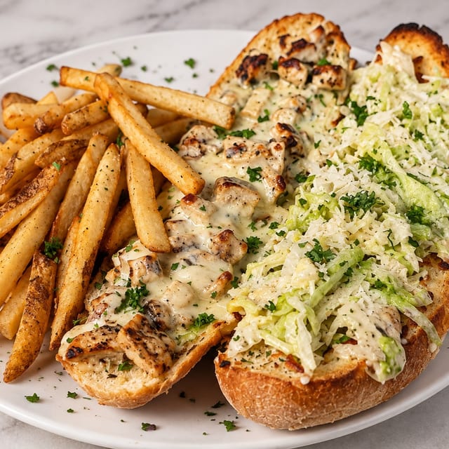 Chicken Caesar Sandwich.