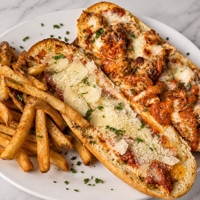 Vodka Parm Sandwich.