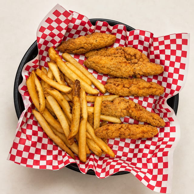 Chicken Tenders & Fries.