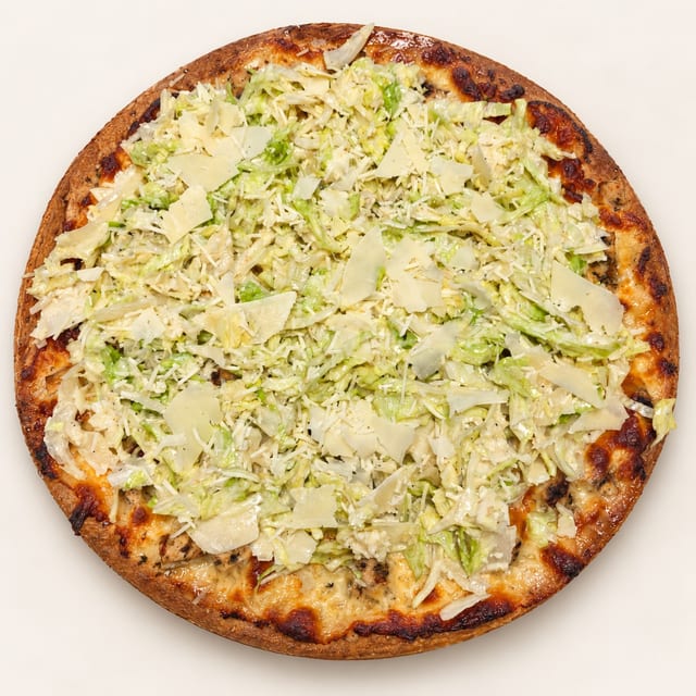 Chicken Caesar Pizza.
