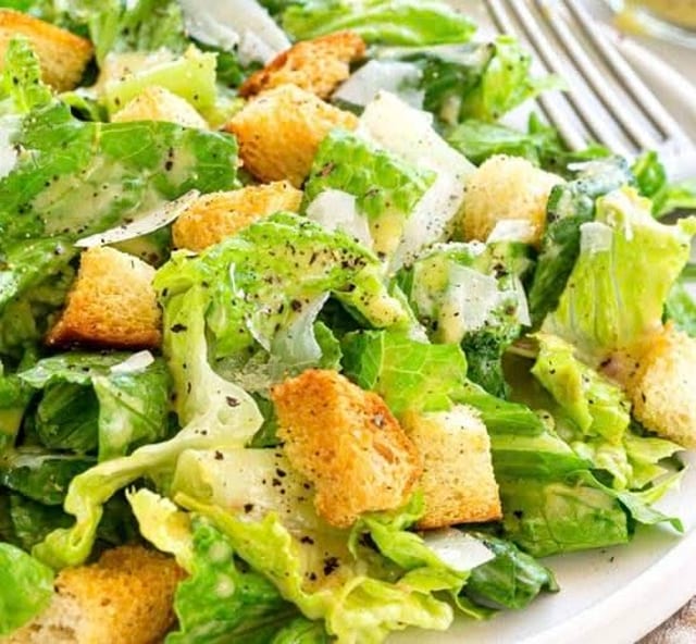 Classic Caesar Salad.